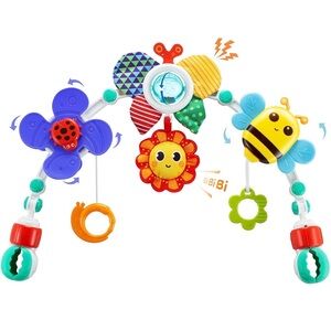 Adjustable Arch Bassinet Toys for Infant & Toddlers, Stroller Arch, Hanging toys